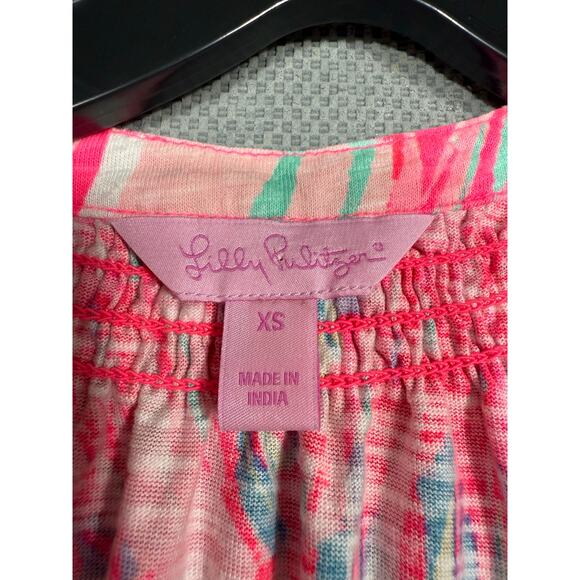 Lilly Pulitzer Essie Sleeveless Dress XS Never Been Betta Print - Picture 6 of 6